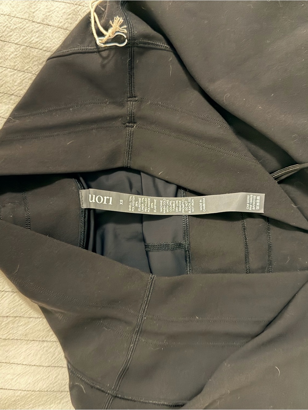 NWT Vuori Black A-Line Active Skort with Drawstring - Picture 4 of 4